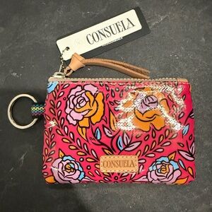 Consuela Multicolor Floral Pouch